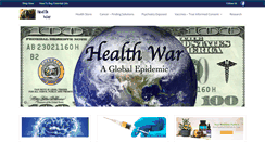 Desktop Screenshot of healthwar.org